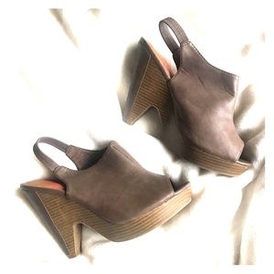 Peep Toe Booties by Kenneth Cole